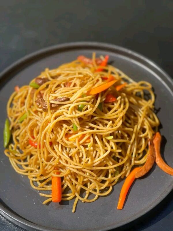 Jollof Spaghetti