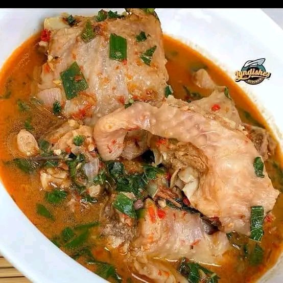 Turkey pepper soup with yam