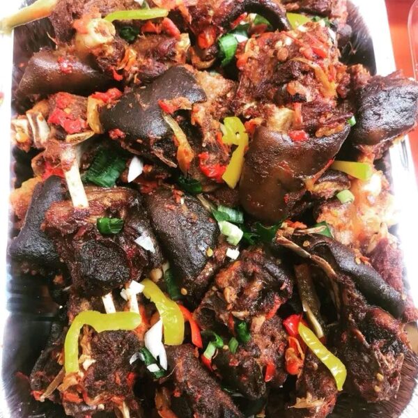 Pepper goat meat